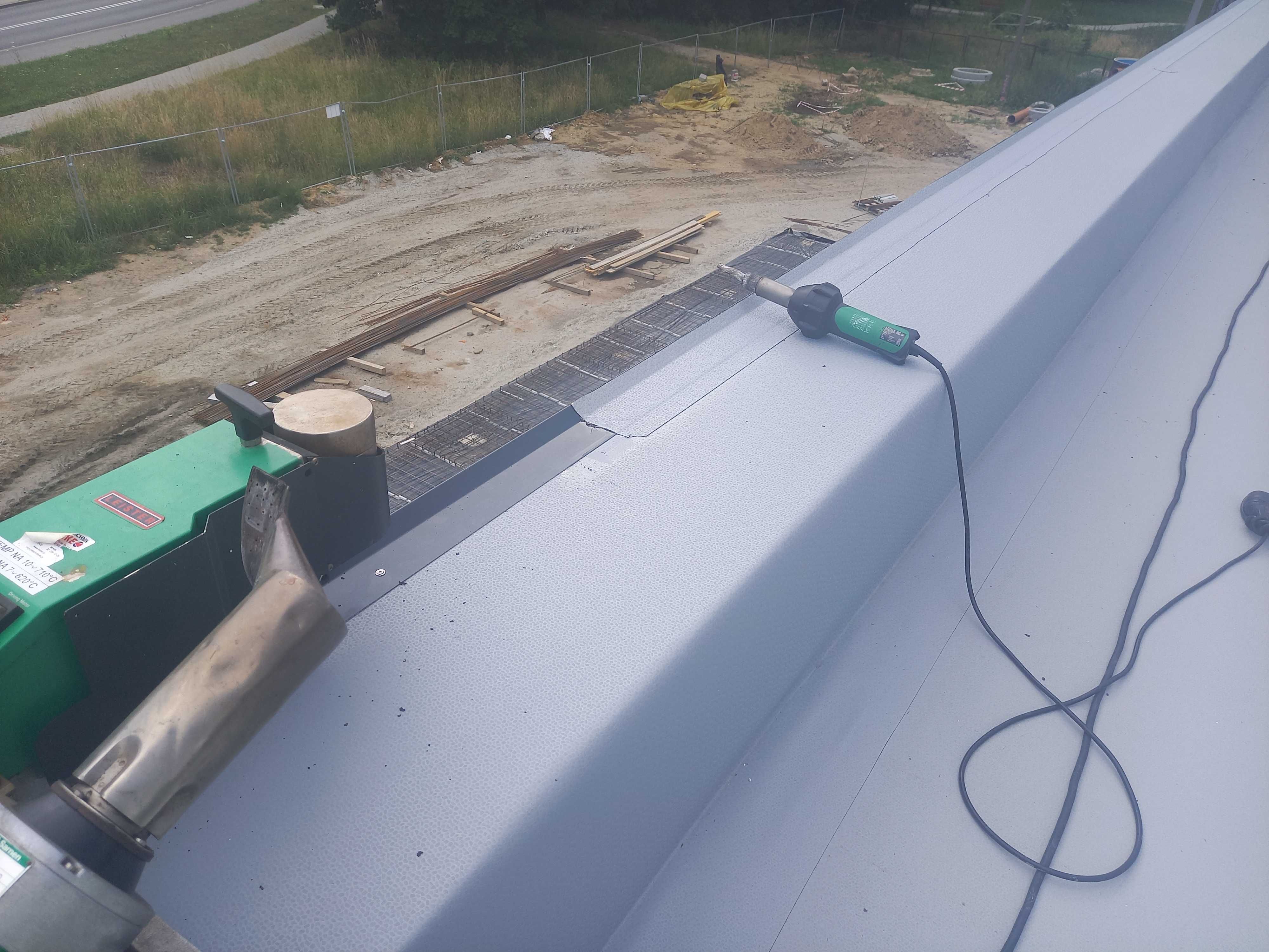Dachy Płaskie ZBIORNIKI  Hydroizolacje PVC, PEHD, EPDM, TPO USŁUGI