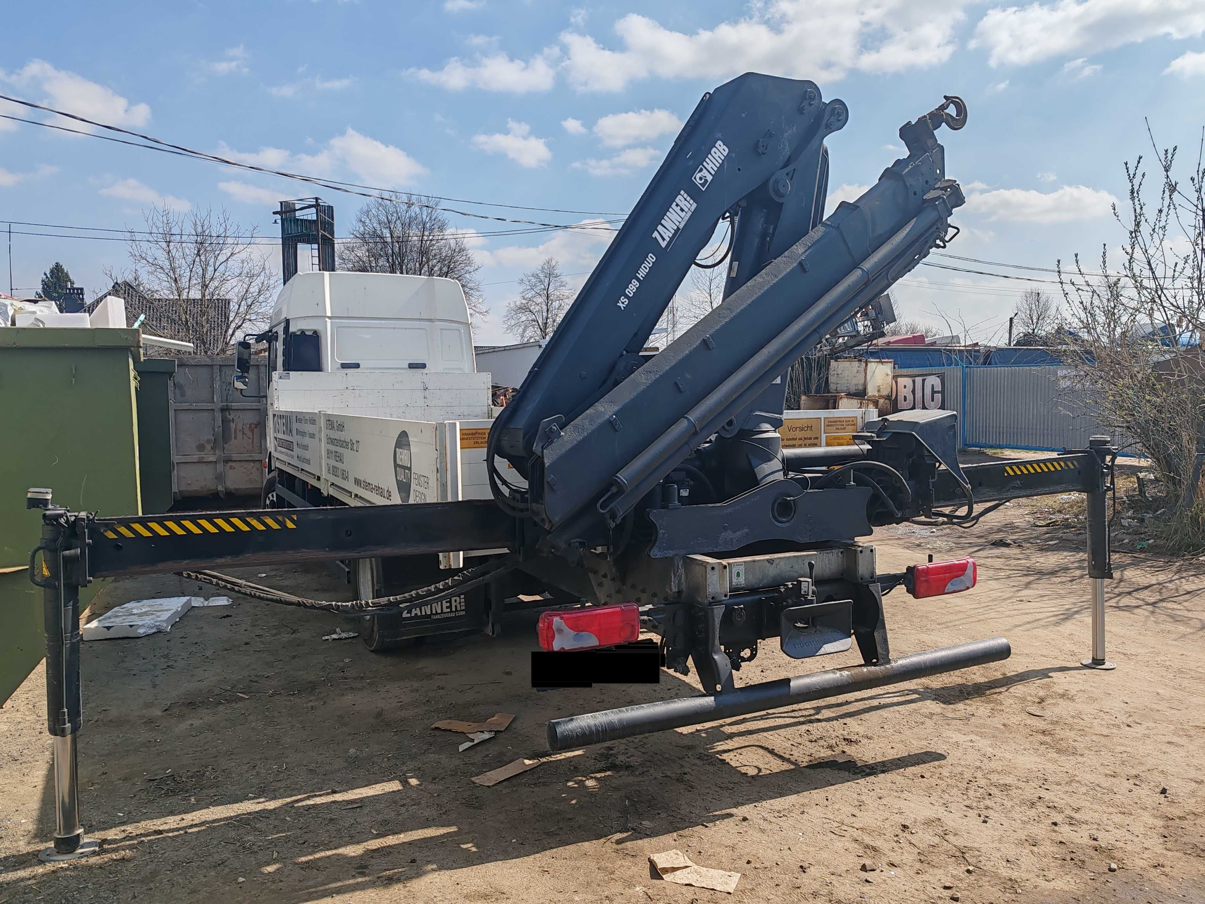 Кран маніпулятор HIAB XS 099 ES-3 HIDUO Palfinger Fassi Copma AtlasHMF