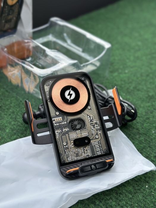 Uchwyt Samochodowy z kadowarka Bezprzewodowa 66w iPhone Samsung Xiaomi