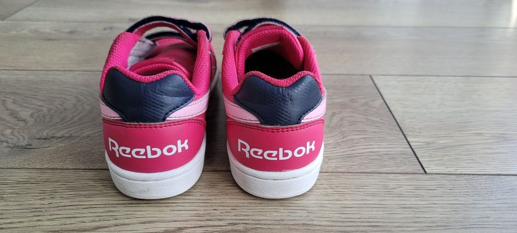 Buty sportowe adidasy Reebok 30,5 rzepy różowe db