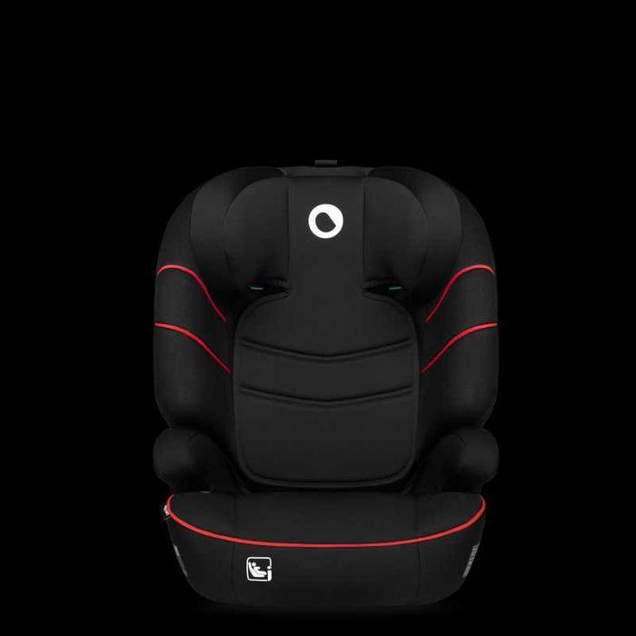 Fotelik samochodowy Lionelo Lars I-Size Sporty Black 15-36 kg