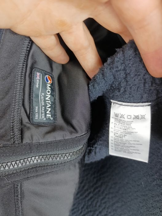 Мужская флисовая кофта montane chonos fleece jacket men's