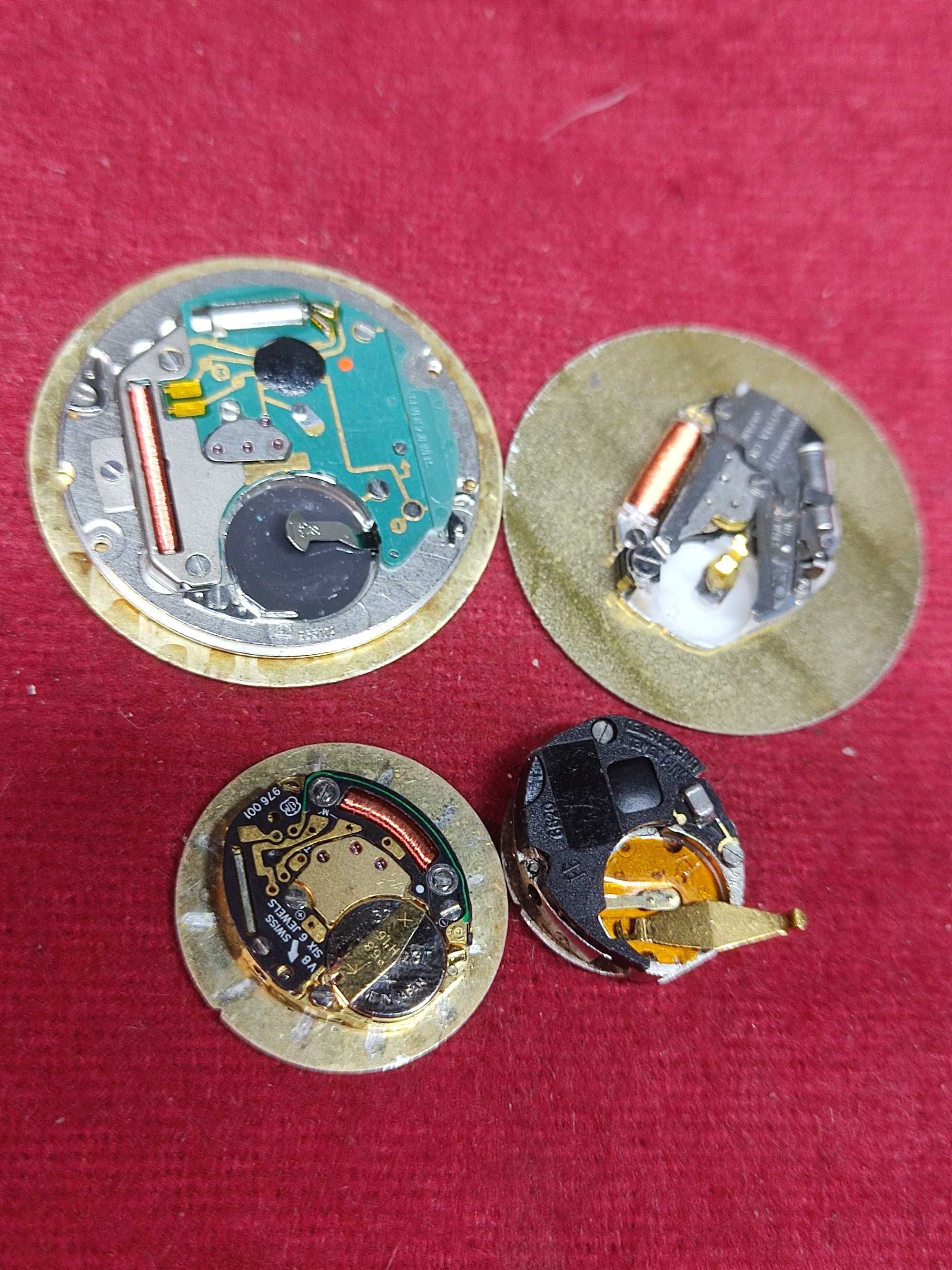 Avia relogio de pujlso + parts mechanico e quartz, 395