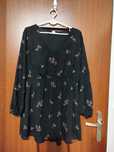 Piękna sukienka tunika tuniko-sukienka H&M w kwiaty odcniana XL 42