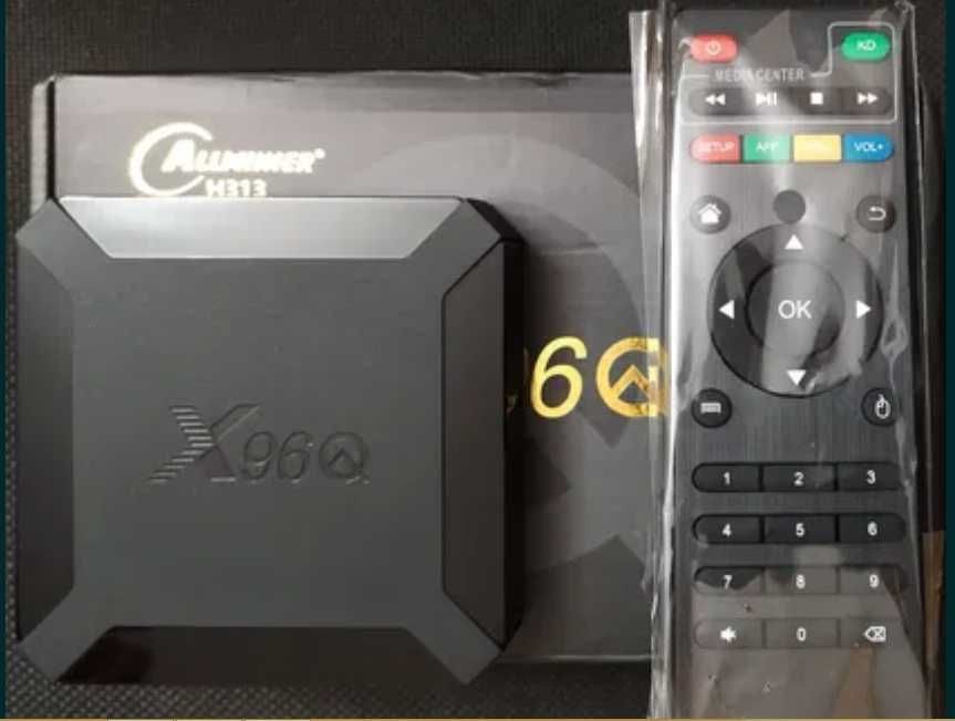 смарт  приставка тв для телевизора  X96Q 2GB/16GB Android 10.0 тюнера