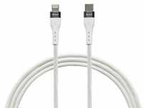 Kabel TRACER USB C - Lightning 1m 60W Biały