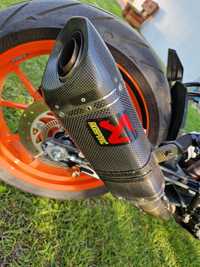 Wydech akrapovic KTM duke 390 / 250 / 125  2017 do 2020