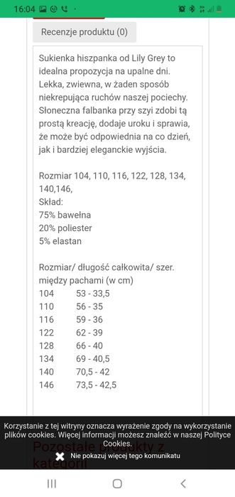 Sukienka hiszpanka Lily Grey, żółty,  110