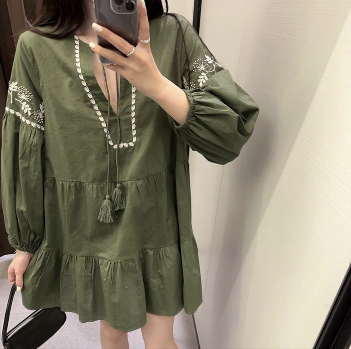 Сукня туніка вишиванка Zara
