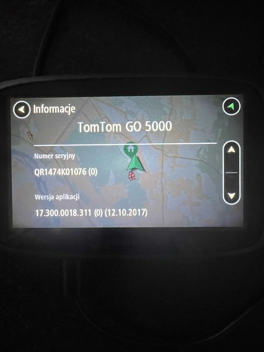 Nawigacja TomTom Go 5000 / jak nowa