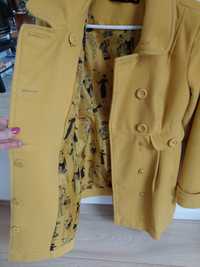 Płaszcz Mohito żółty rozmiar 34