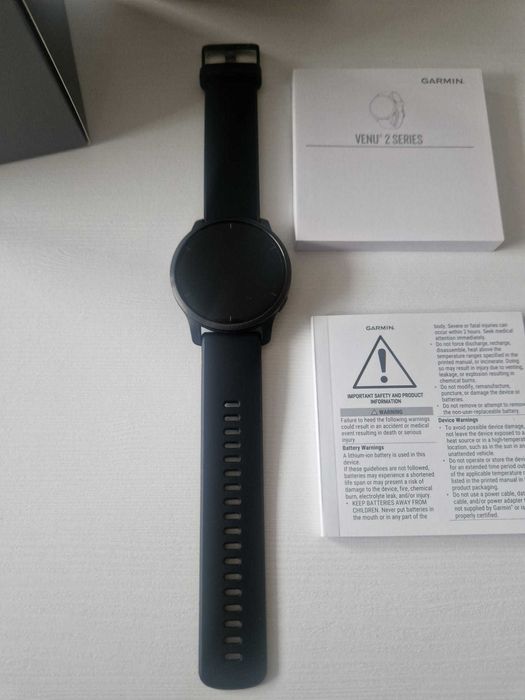 Garmin Venu 2 czarny gwarancja!