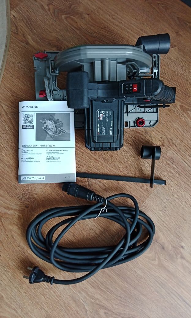 Pilarka tarczowa firmy Parkside Performance PPHKS 1800 A1