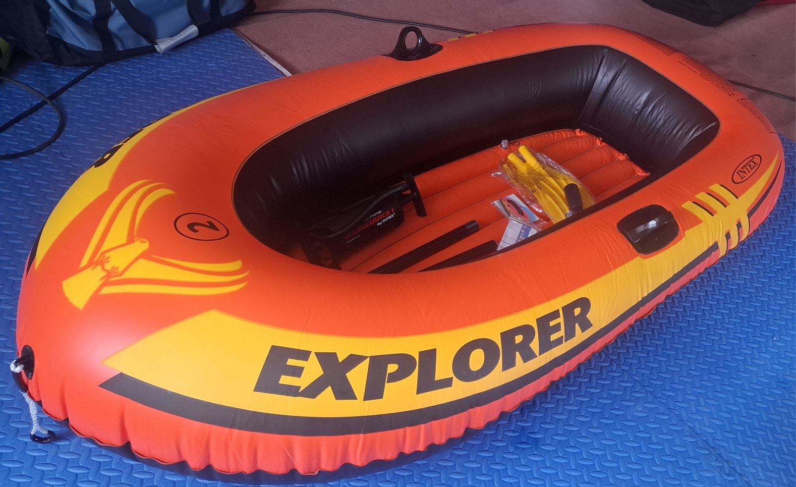 NOWY ponton Explorer 2. Intex bestway