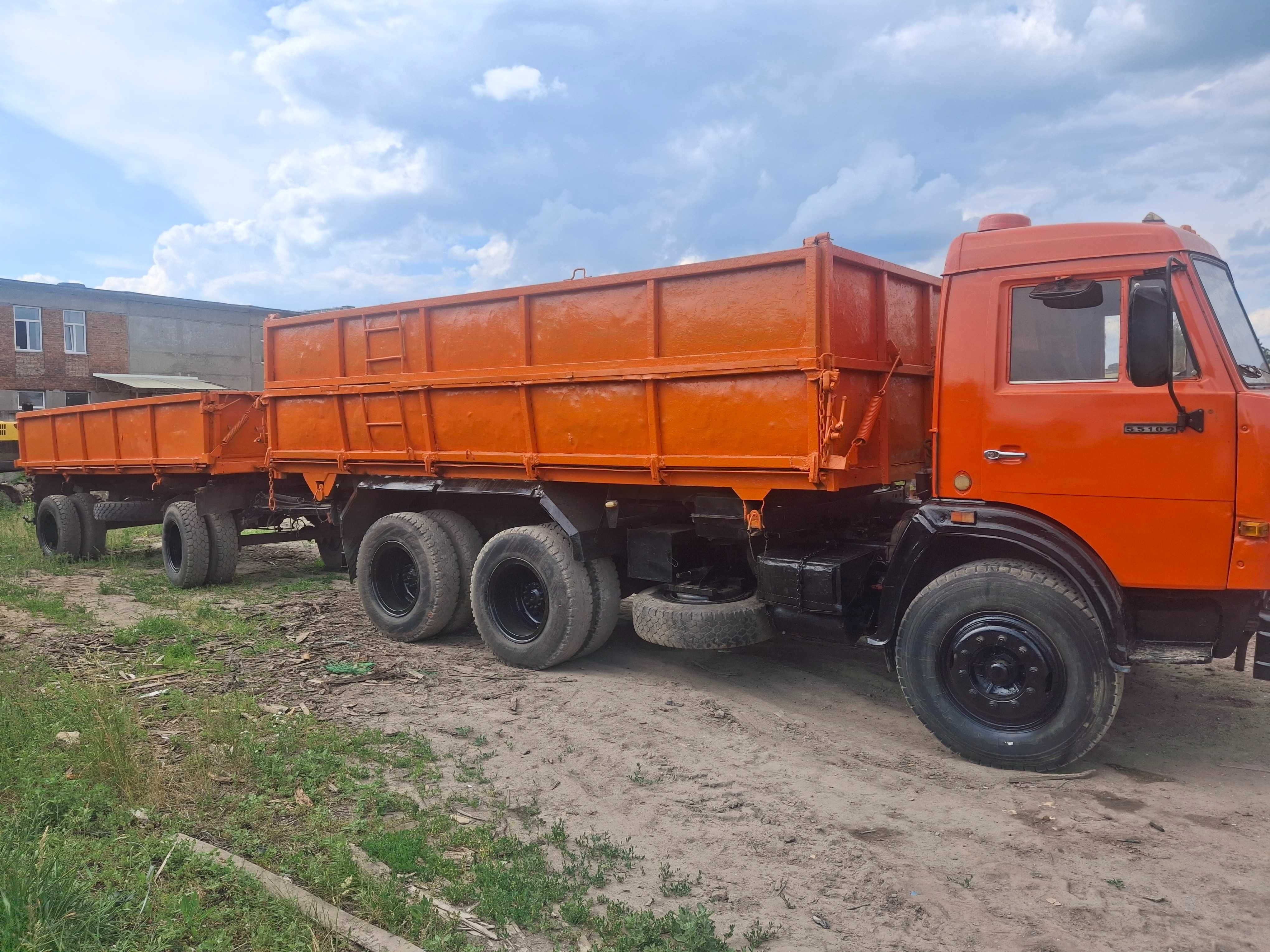 Камаз Колхозник з причепом