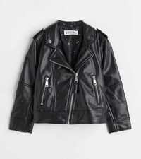 H&M Kurtka biker ekoskóra 110cm 4/5lat