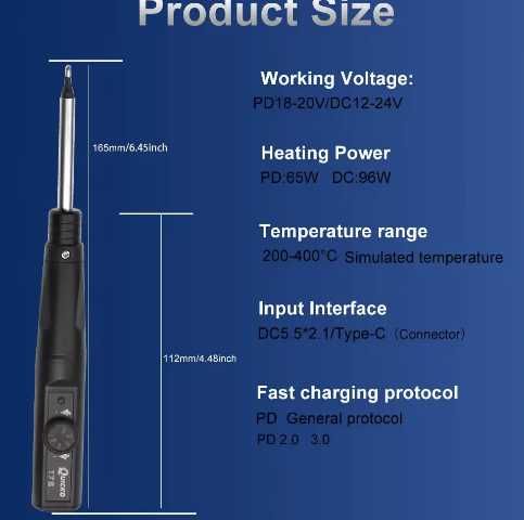 Паяльник Quicko T75-K65