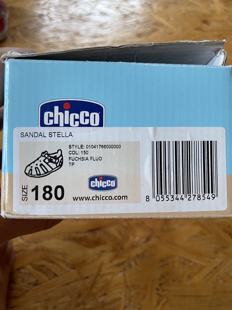 Сандалі для дівчинки Chicco