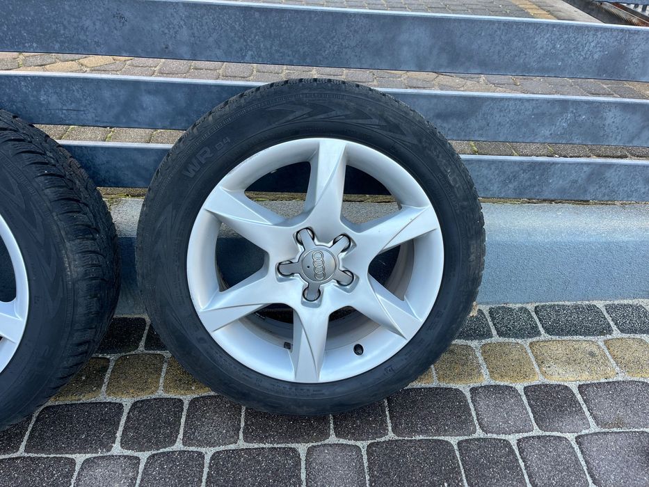 Alufelgi + Opony Koła 205/55 R16 5x112 Zimowe Audi A3,A4,A6