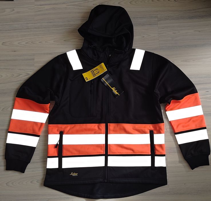 8038 Snickers Hi-Vis XL bluza robocza odblaskowa ostrzegawcza serwis n