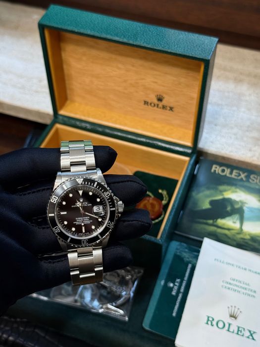 ROLEX Submariner 16610 FULL SET Perfekcyjny stan