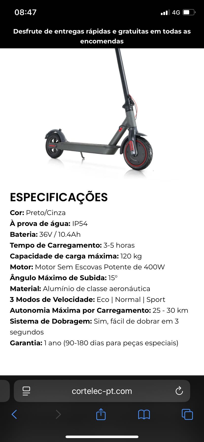 Trotinete Seminova Cortelec