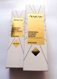 Avon Anew Renewal Zestaw Protinolem, serum , krem pod oczy