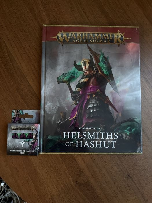 Chaos Battletome: Helsmiths of Hashut + Helsmiths of Hashut Dice
