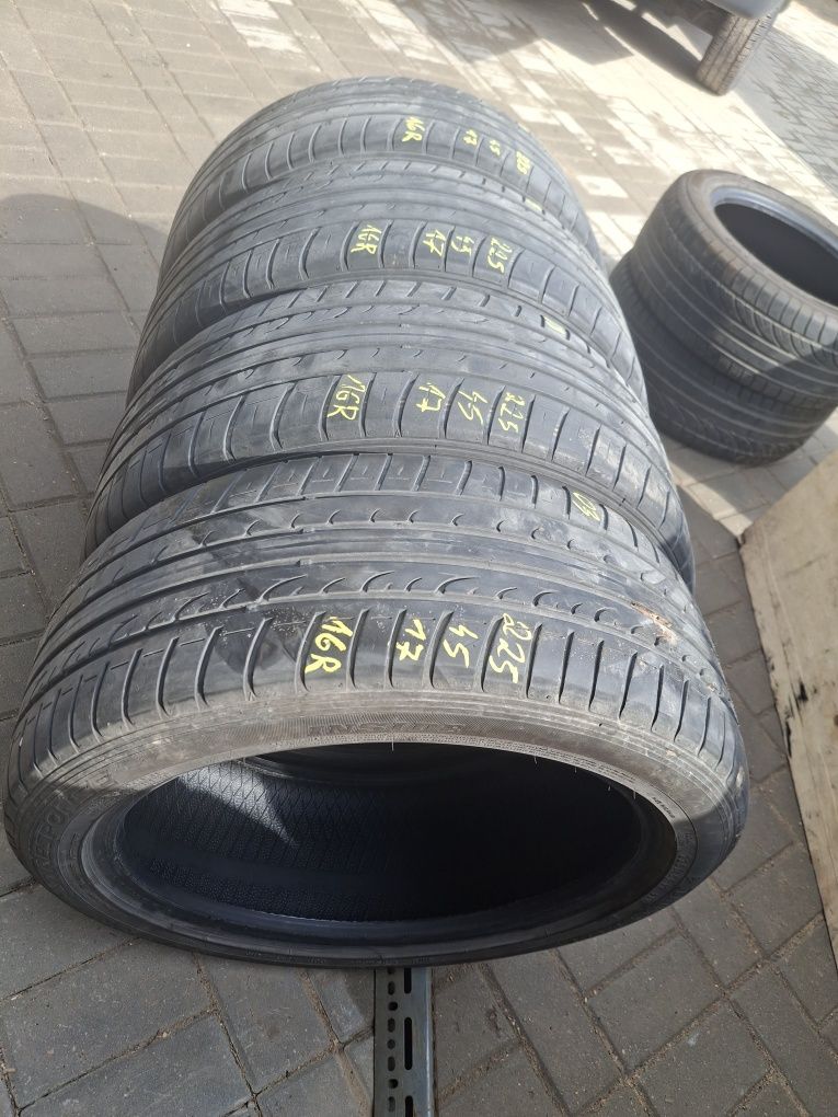 Opony 4x letnie Dunlop  225/45 r 17  16r