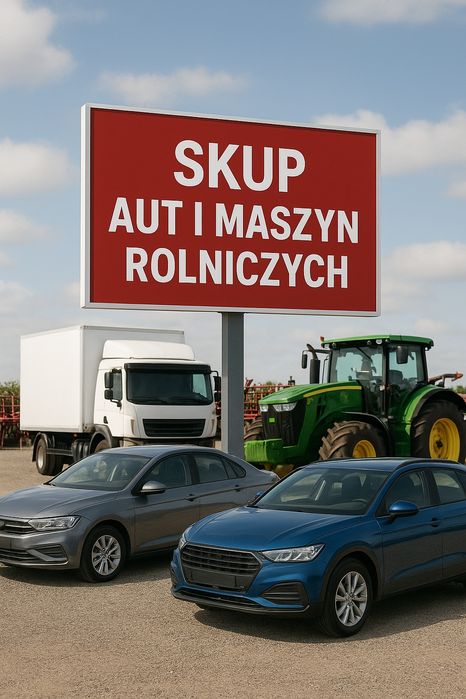 SKUP Aut i Maszyn Rolniczych Kasacja Złomowanie Ciągników Samochodów