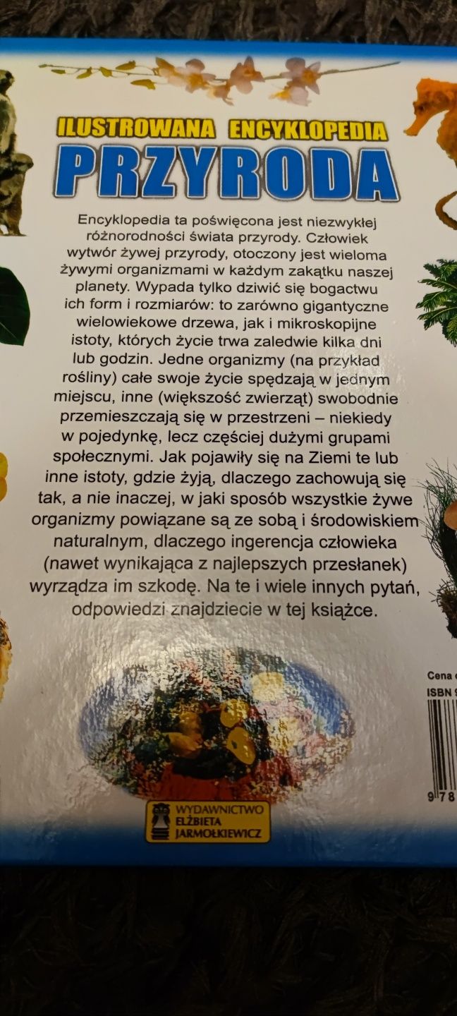 Encyklopedia dla dzieci Przyroda ilustrowana prezent