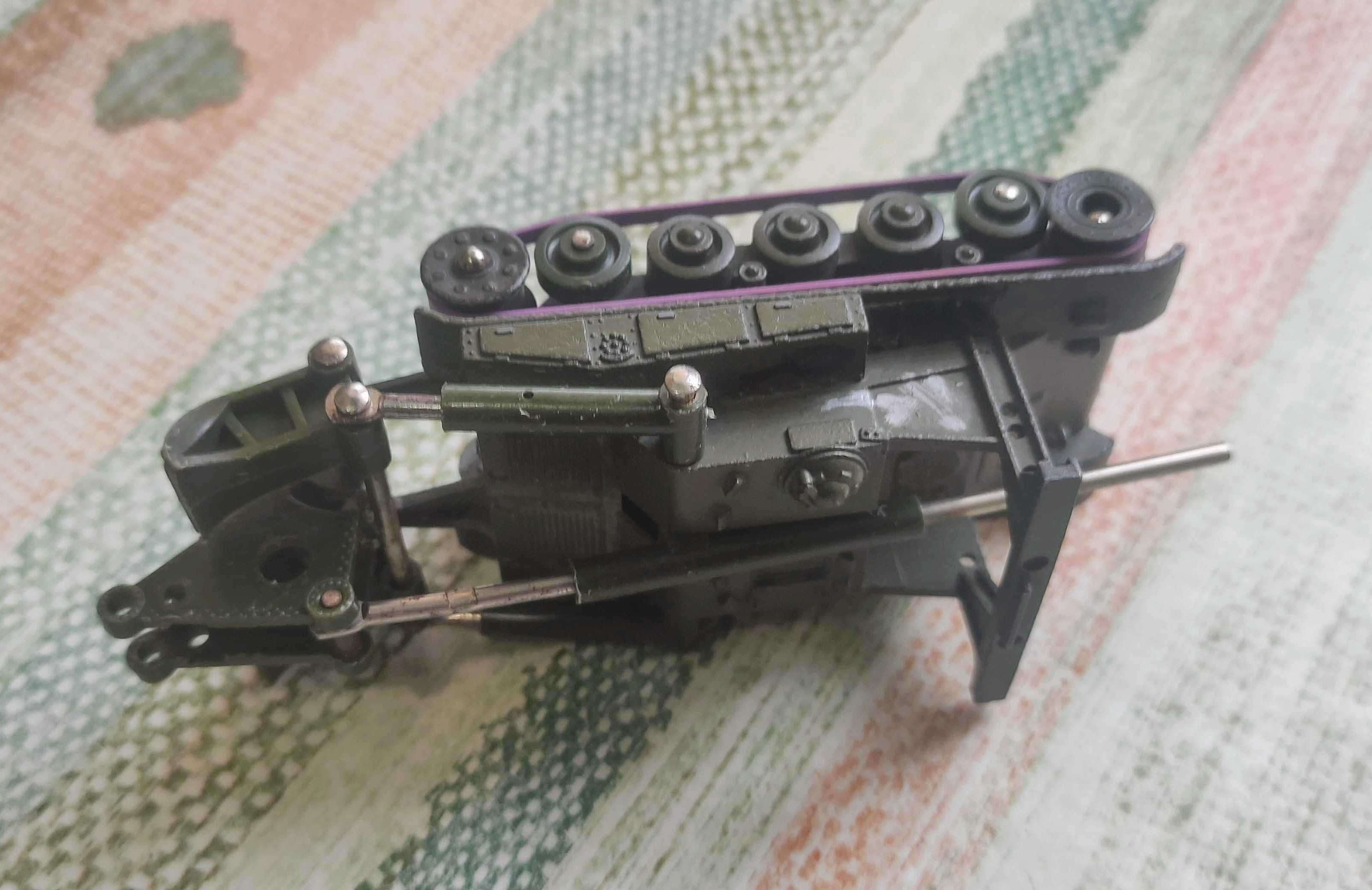 Kolekcjonerski metalowy model czołgu CHAR A.M.X. - UNIKAT !