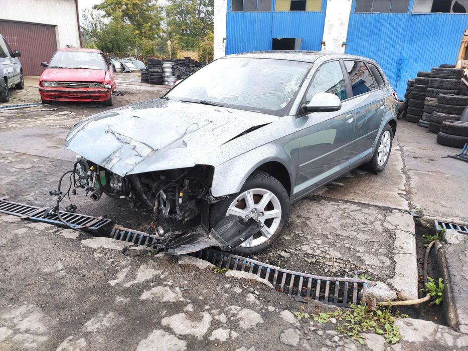 Audi A3 8P lift HB 5d sportback silnik 1.8 tfsi CDAA skrzynia DSG automat MGL lakier LY7E na części