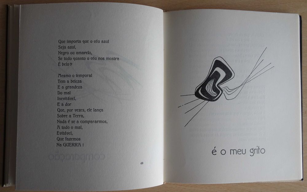 Ecos do Mesmo Grito de Costa e Melo - Poesia 1º Edição 1960