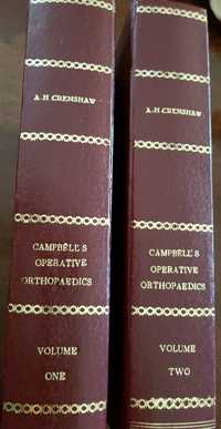 Livros de ortopedia Campbell`s operative orthopaedics,- 2 volumes.
