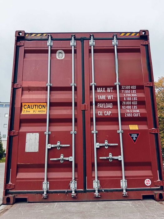 Kontener magazynowy 40HC (12 m) ROK 2021/2022 - Transport Cała Polska