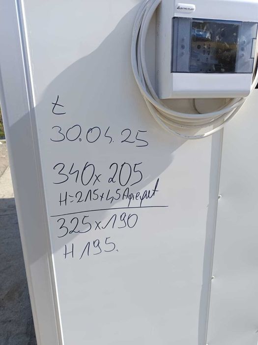 Komora Chłodnicza/Chłodnia stacjonarna/izoterma/Chłodnia
