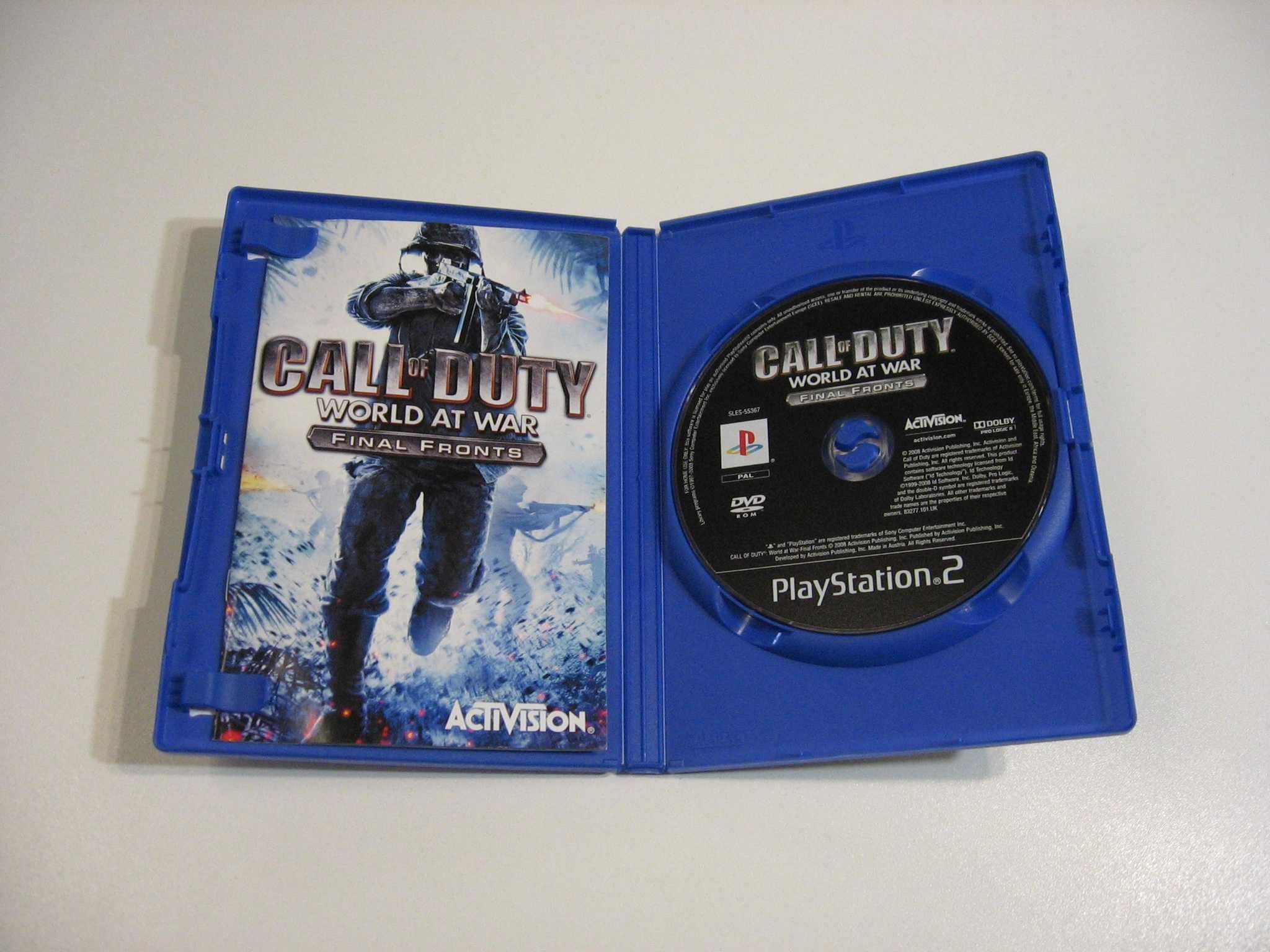 Call of Duty World at War Final Fronts - GRA Ps2 - Opole 4105