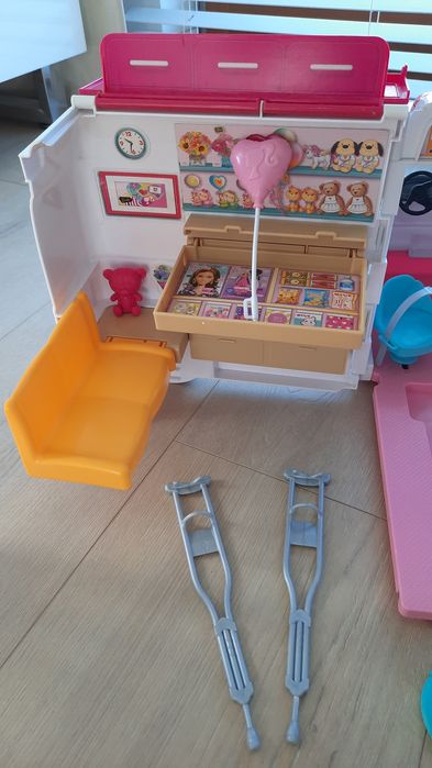 Oryginalna karetka Barbie samochód dla lalek