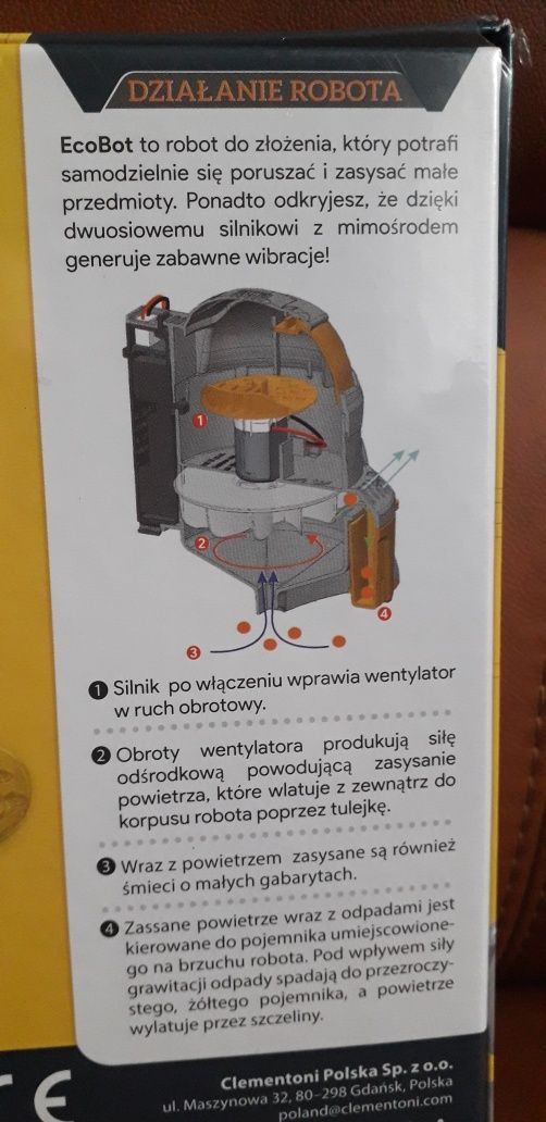 Robot interaktywny EcoBot