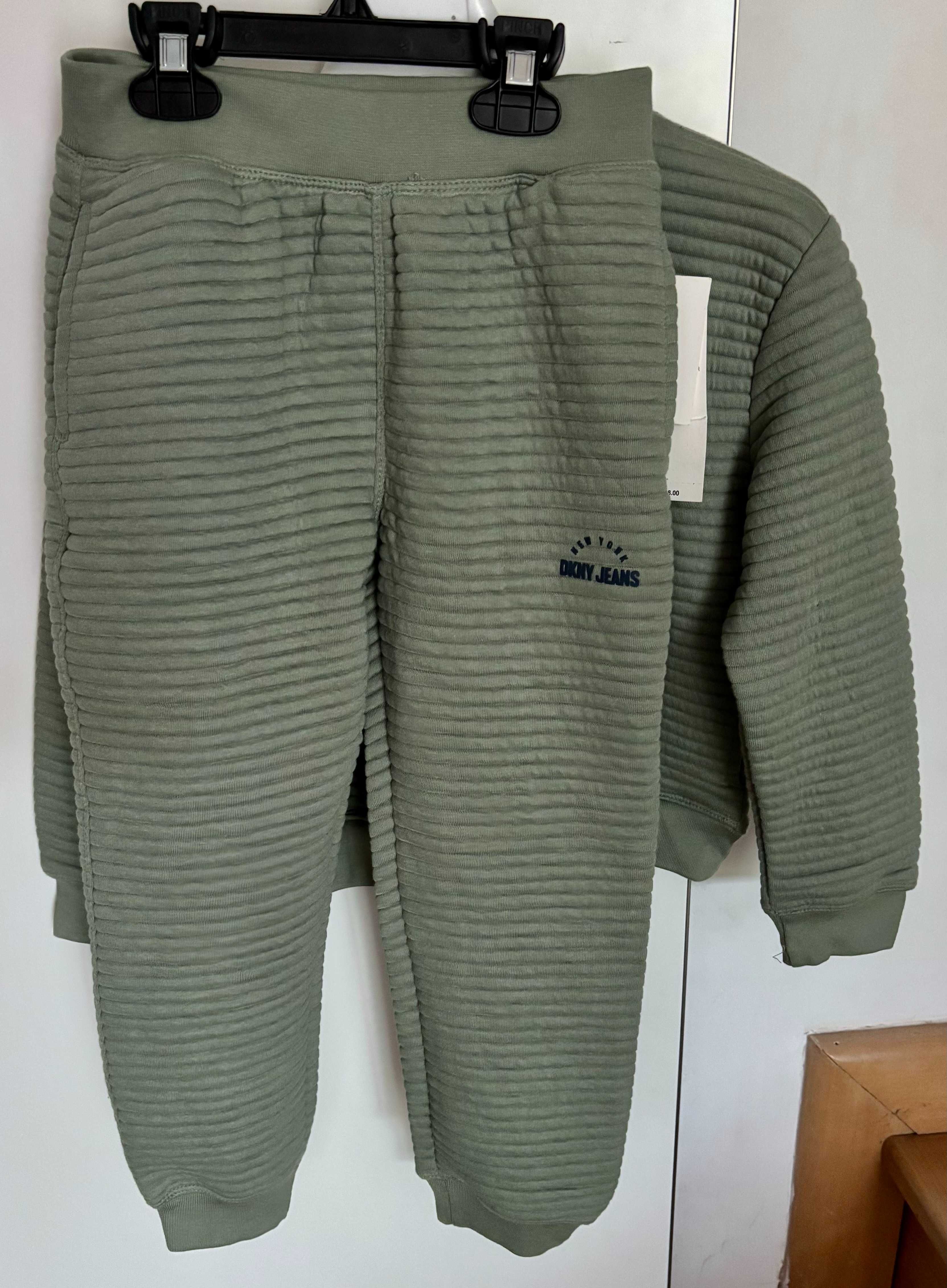 DKNY Dres komplet, dres bluza i spodnie NOWY 110, 116 Z KIESZENIAMI