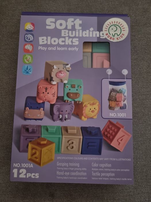 miękkie klocki, soft building blocks, klocki do wody, kompieli