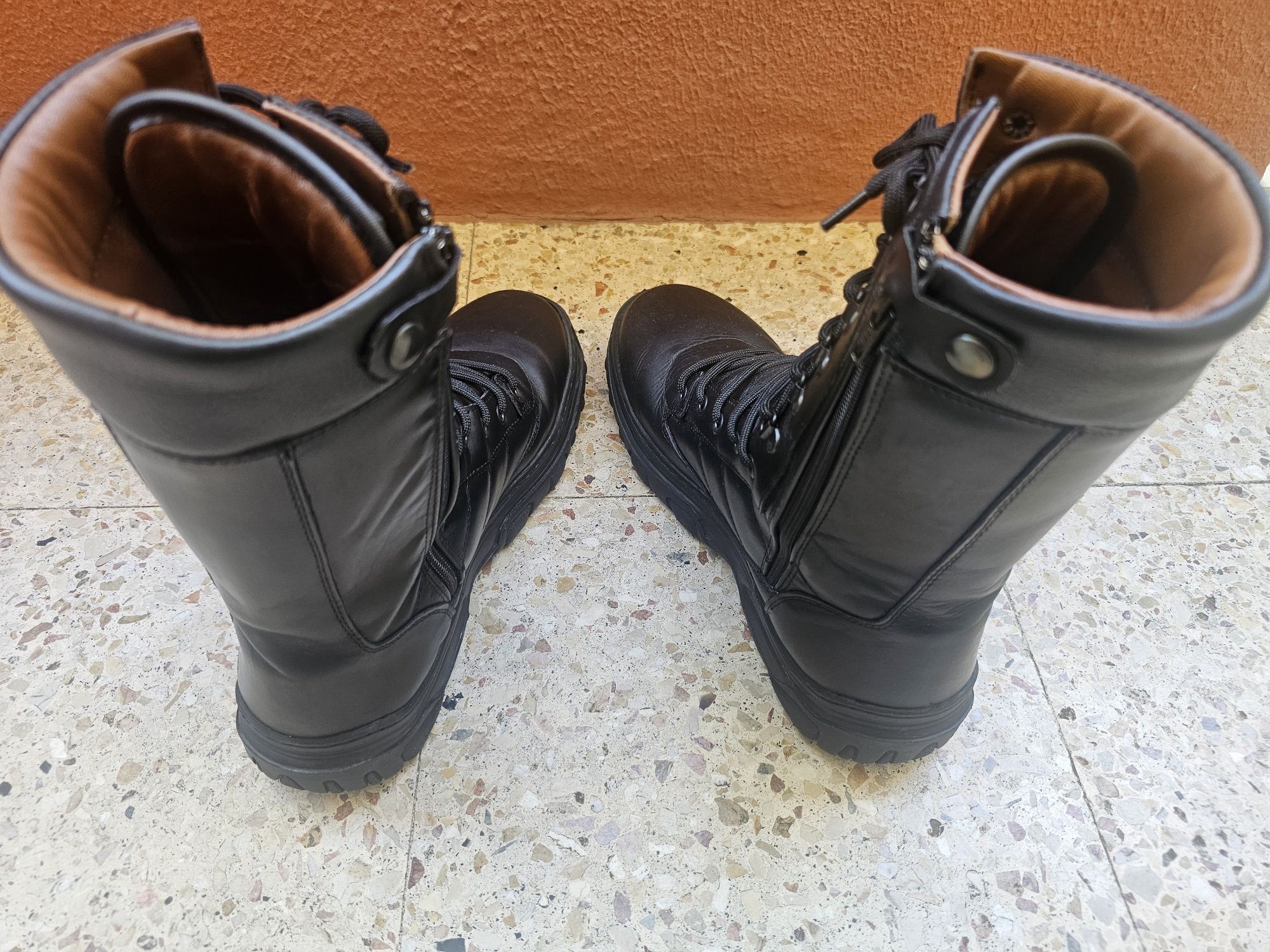 Botas táticas militares segurança 43 novas