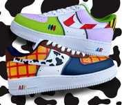 TOY STORY Nike Air Force 1 '07 custom ręcznie malowane buty 45