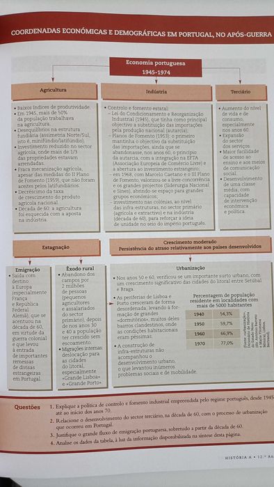 Sínteses esquemáticas História A 12°