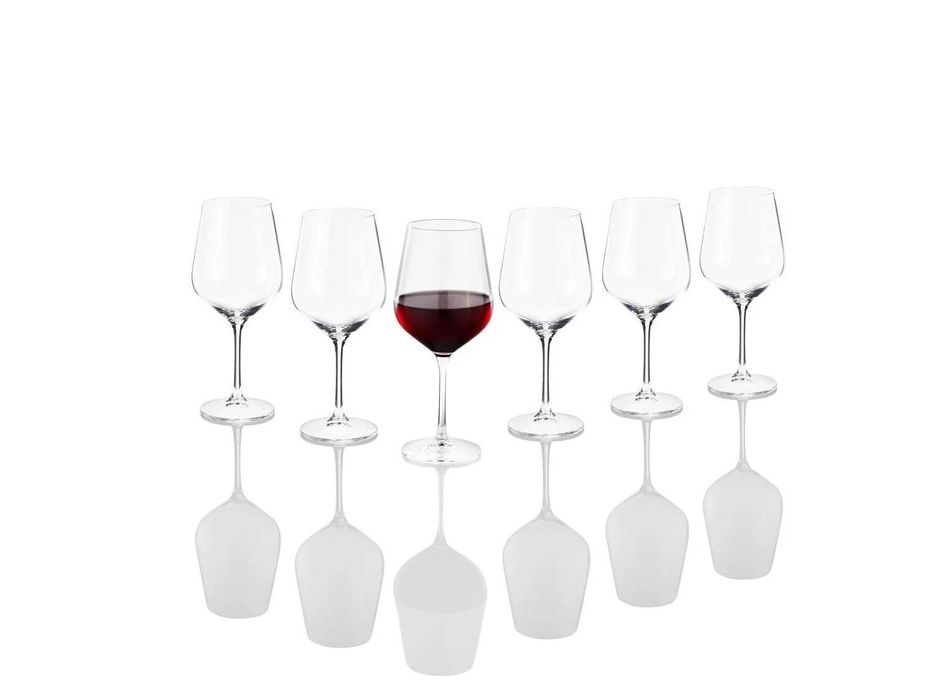 LIVARNO HOME Kieliszki do wina czerwonego 630ml 6 szt.