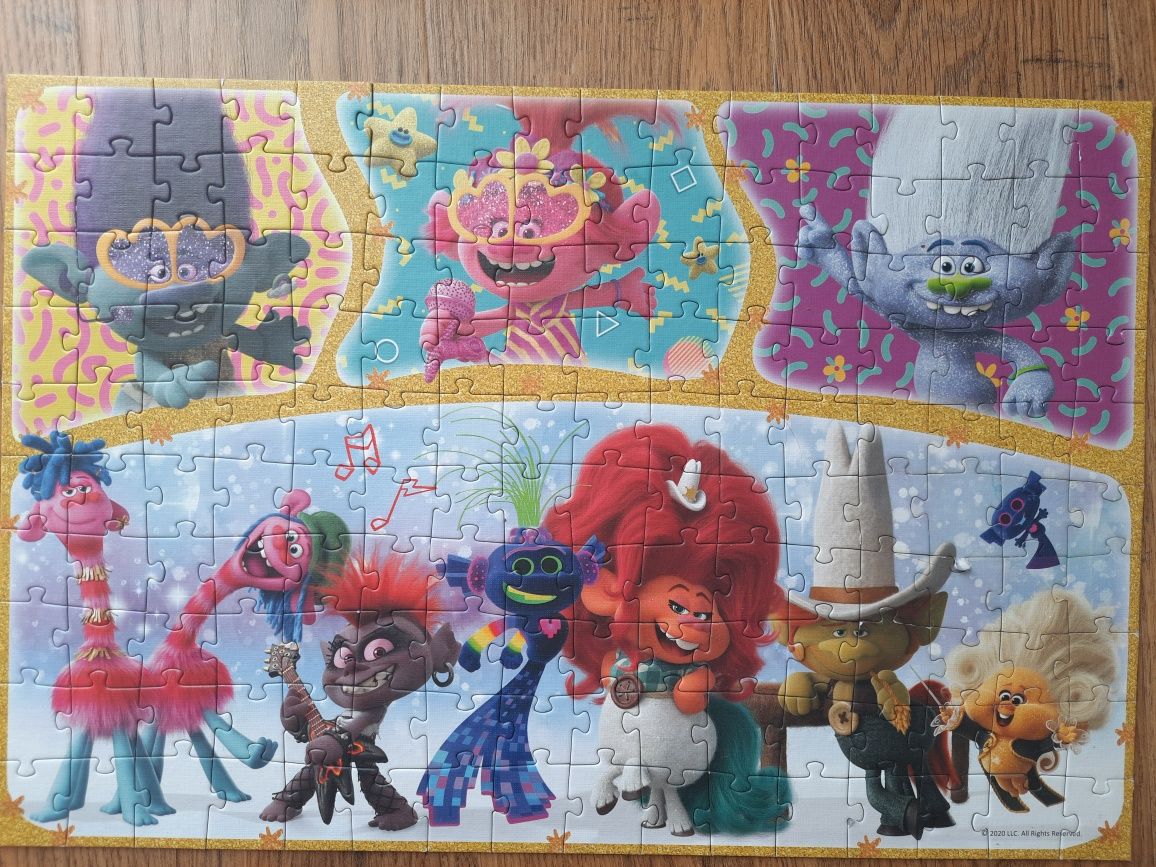 Puzzle trolle 160el
