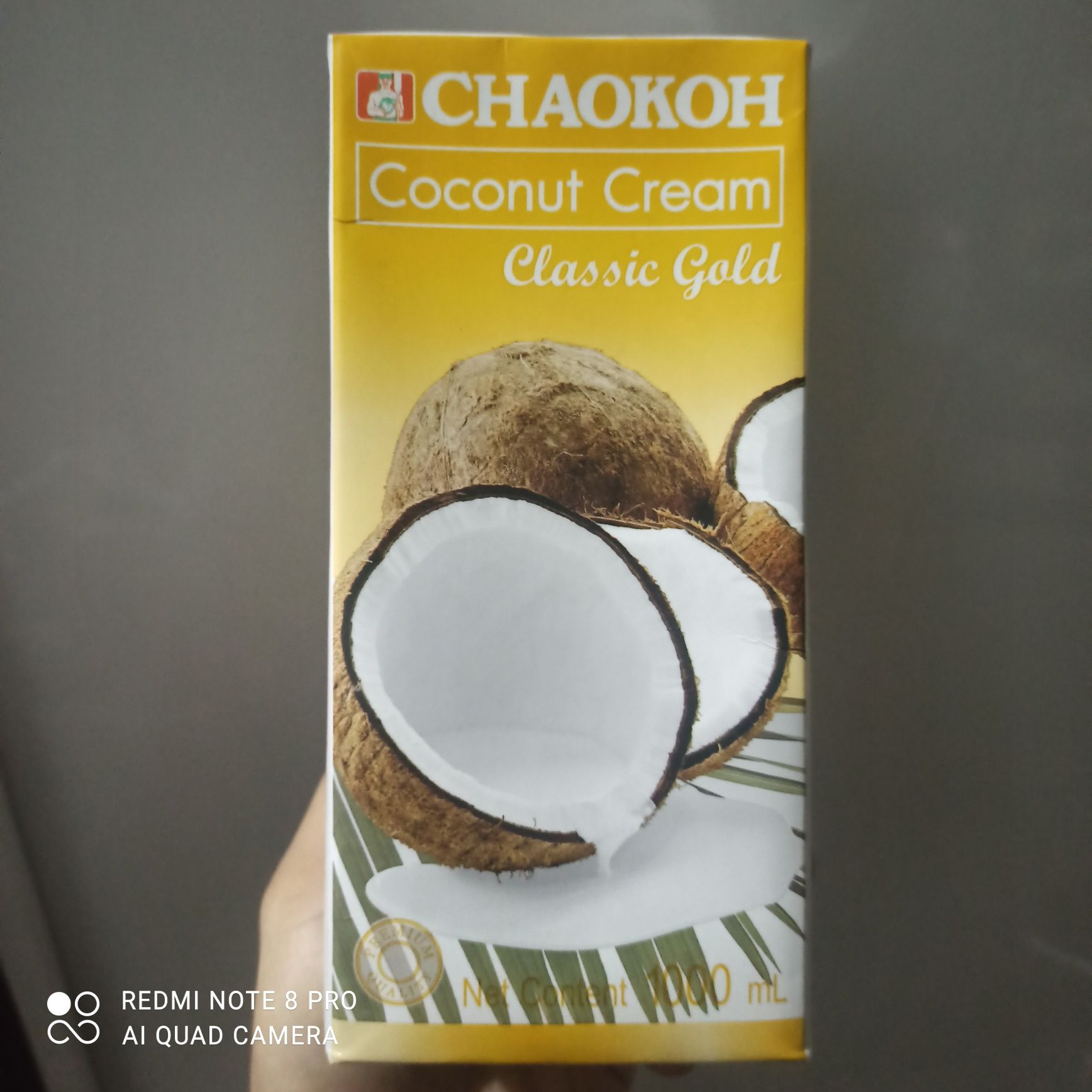 Кокосовые сливки