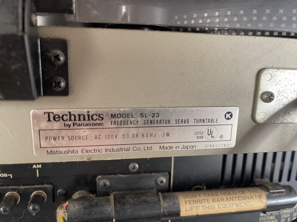 Technics - conjunto audio