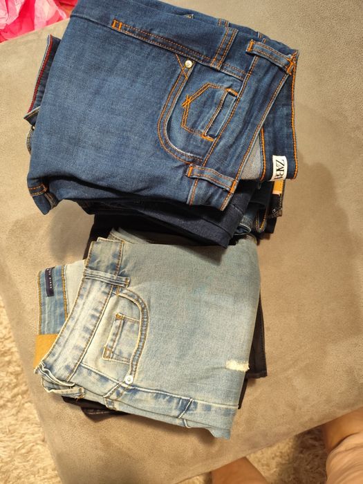 Calças de ganga de senhora, várias marcas, como novas